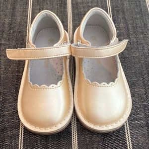 Gold L’Amour Mary Janes size 7 like new